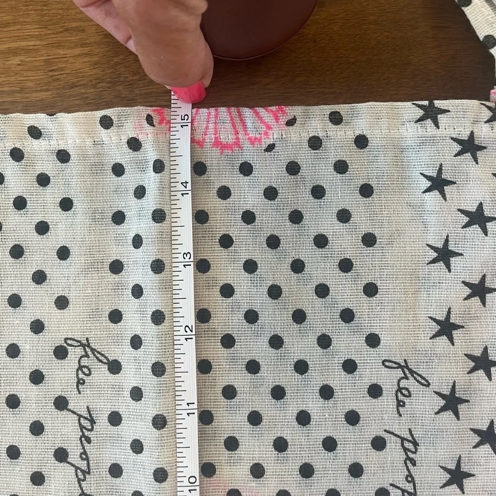 Free People Tote Reusable Linen Bag New without Tags - Picture 5 of 9